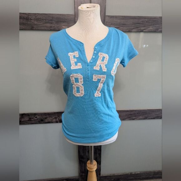 Aeropostale Tops - 2/30 Y2K Aeropostale Embroidered Logo Tee Shirt